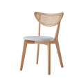 Restaurant Wood Chair Rattan Chair Dining Room